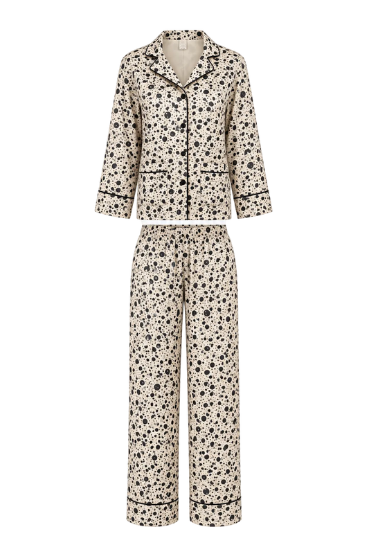 PHOEBE POIS LUNAIRE SILK PJ SET CLOUD PRE-ORDER