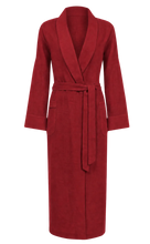 BIANCA LINEN ROBE RED PRE-ORDER