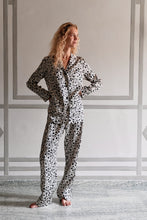 PHOEBE POIS LUNAIRE SILK PJ SET CLOUD