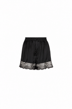 VITTORIA SILK SHORTS BLACK PRE-ORDER