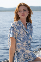 "RIVIERA FLORA" COTTON & LINEN PJ SET
