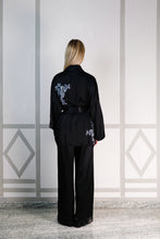 BELLA BLOCK PRINT KIMONO BLACK INK PRE-ORDER