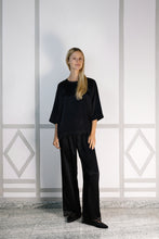 CELINE SILK T-SHIRT BLACK INK PRE-ORDER