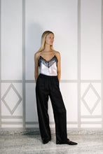 ALLEGRA SILK CAMI LACE TOP SNOW PRE-ORDER