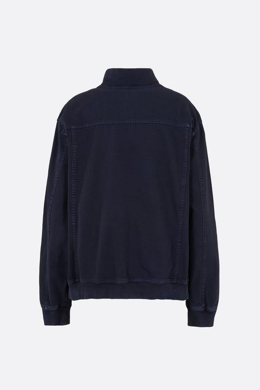 DENIM BOMBER NAVY