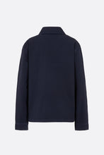 DENIM SHIRT JACKET NAVY
