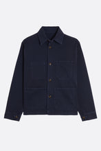 DENIM SHIRT JACKET NAVY