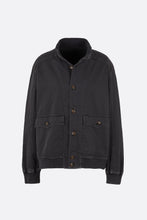 DENIM BOMBER GREY