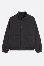 DENIM BOMBER GREY