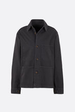 DENIM SHIRT JACKET GREY