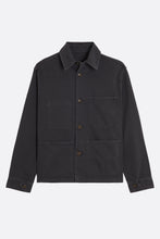 DENIM SHIRT JACKET GREY