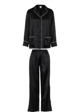 EVA SILK PYJAMA SET BLACK INK PRE-ORDER