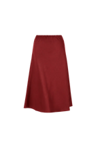 ELEANOR SKIRT SILK CABERNET PRE-ORDER