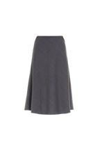 ELEANOR SKIRT WOOL FLANNEL SLATE