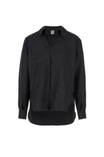 EMMA WOOL FLANNEL SHIRT SMOKE PRE-ORDER