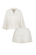 ISLA COTTON PLUMETIL SHORT PYJAMA SET
