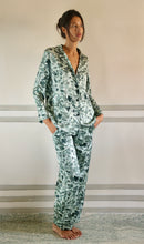 PHOEBE BASKET OF HOPE SILK PJ SET