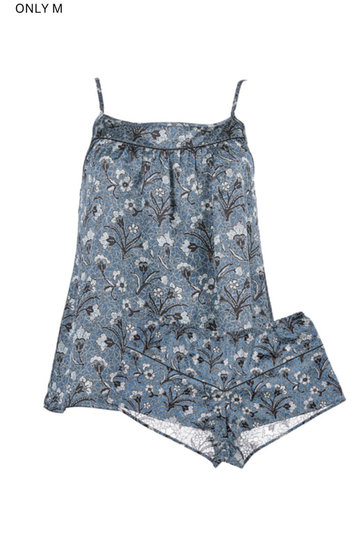 COCO SILK CAMI SET IN FLORAL PRINT