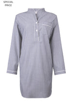 TESS WOOL SHORT SLEEP SHIRT