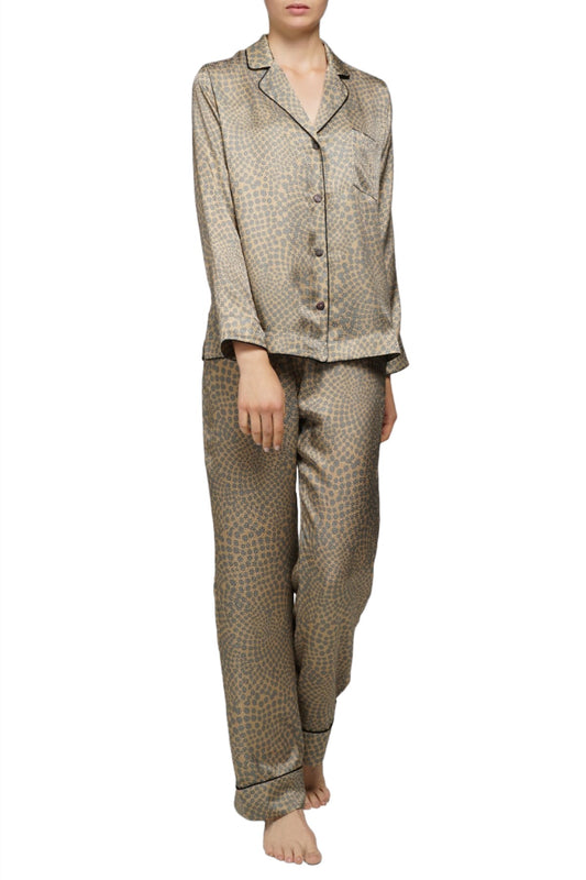 INES SILK PYJAMA SET - Archive