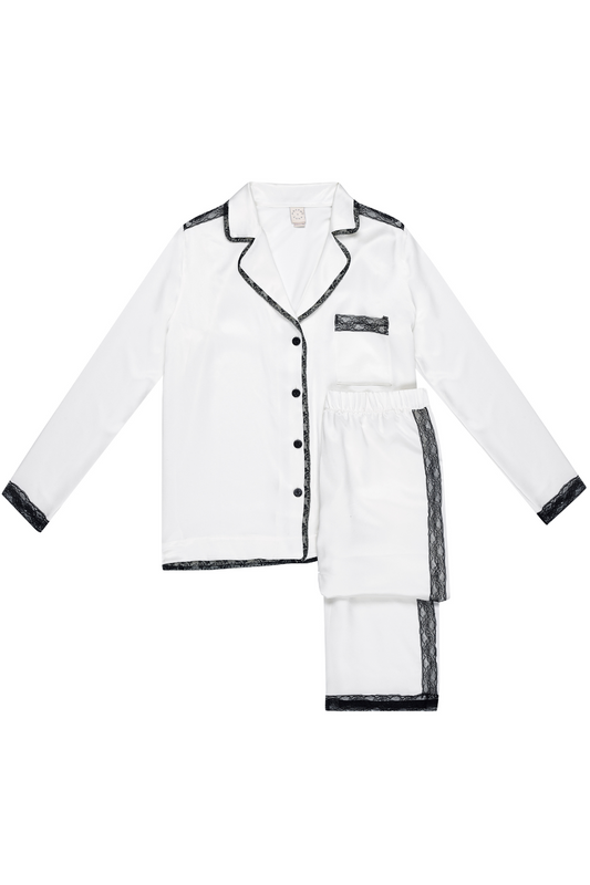 INES SILK PYJAMA SET - Archive