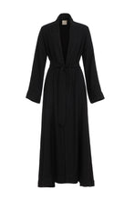 JADE CASHMERE ROBE BLACK INK