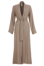JADE CASHMERE MAXI ROBE CORD