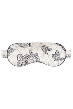JEMMA DANCING BUTTERFLIES EYE MASK IVORY PRE-ORDER