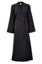 LUNA WOOL ROBE SLATE