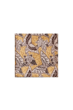 SET OF TWO PRINTED LINEN NAPKINS