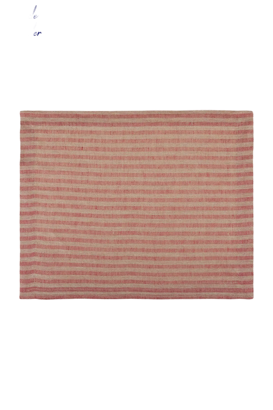 SET OF TWO LINEN PLACEMATS