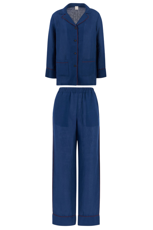 PHOEBE LINEN PJ SET