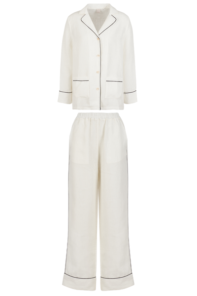 PHOEBE LINEN PJ SET