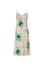 DORA LULLABY SILK MIDI SLIP DRESS