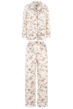 PHOEBE ORIENTAL PAISLEY SILK PJ SET