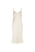 DORA SIGNATURE SILK MIDI SLIP DRESS