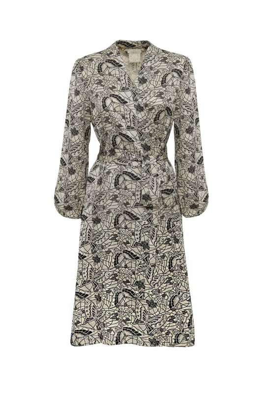 RACHELE RESILK-SILK ROBE