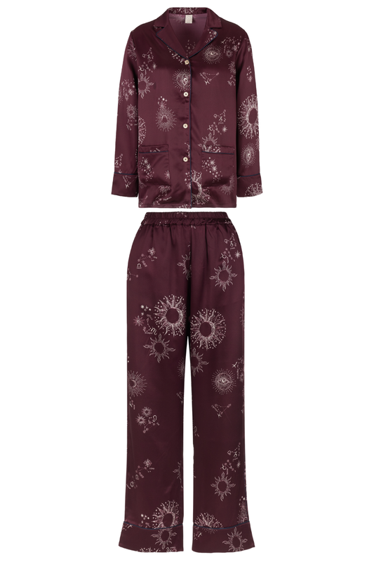 PHOEBE VOYAGE SILK PJ SET