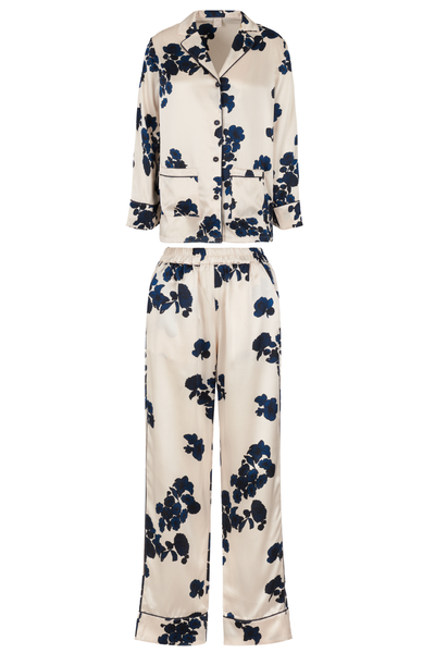 PHOEBE MORNING GLOW SILK PJ SET