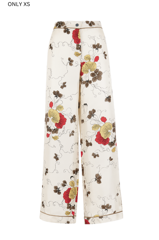 SASHA LULLABY SILK TROUSERS - Archive