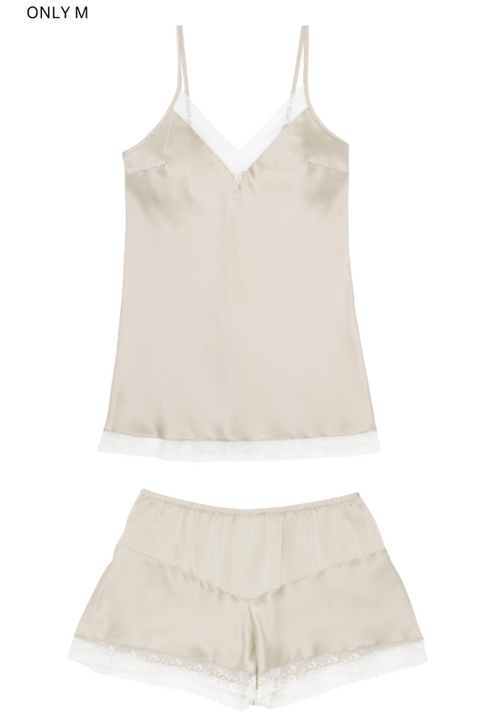 SILK LACE CAMI SET -  Archive