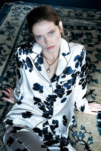 MORNING GLORY SILK PYJAMA SET