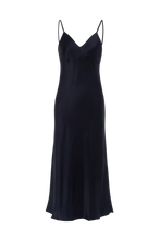 DORA SIGNATURE SILK MIDI SLIP DRESS