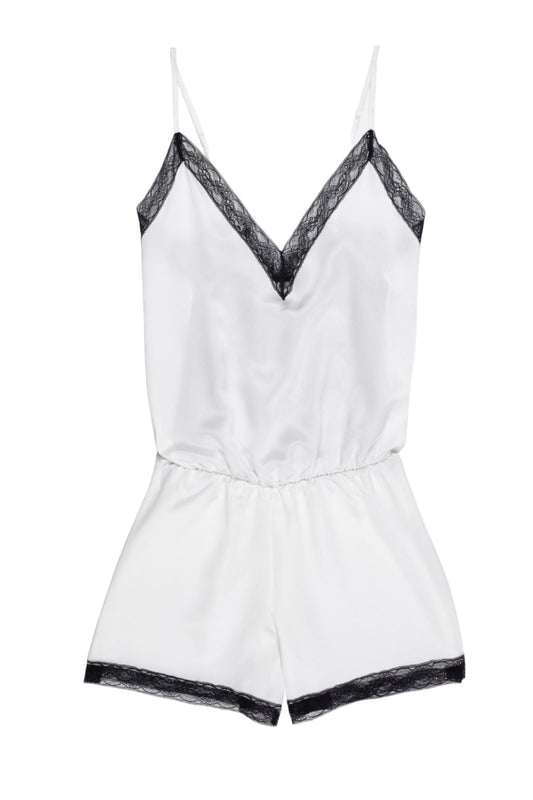 CAPUCINE SILK PLAYSUIT -  Archive