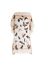 CARRÉ MERRY-GO-ROUND SILK DRESS