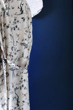 LUNA SILK CHINOISERIE MAXI SILK ROBE 