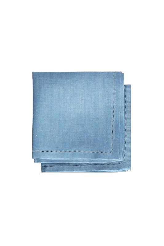 SET OF TWO JACQUARD LINEN NAPKINS