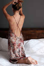 NICO SILK MIDI SLIP DRESS