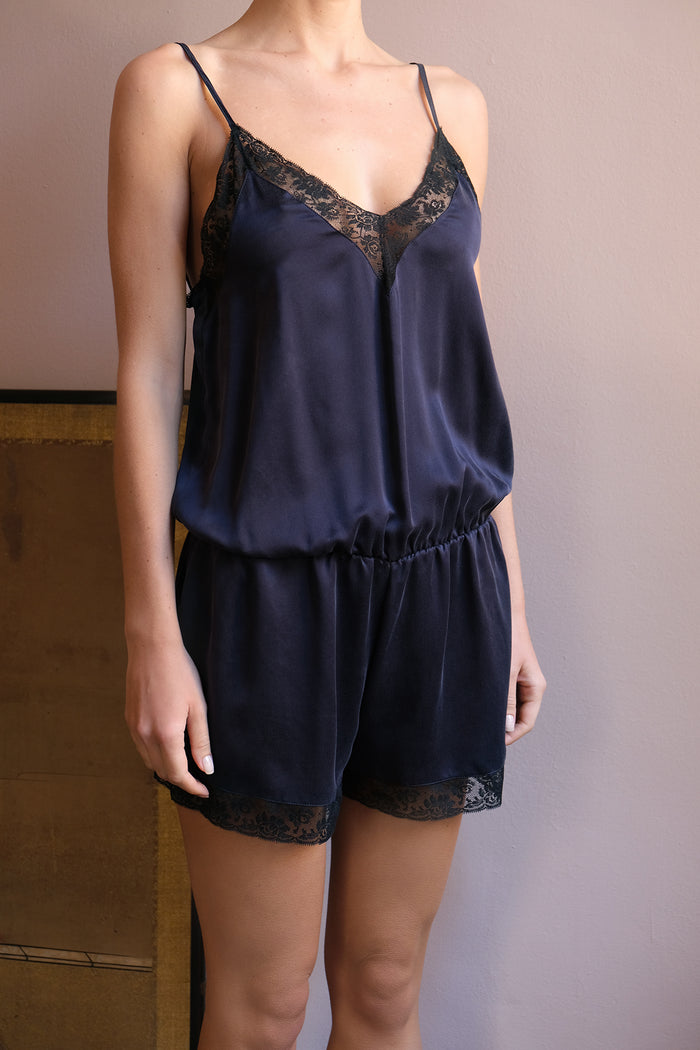 SILK PLAYSUIT - Sample