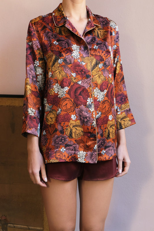 PRINTED SILK SHIRT - Sample